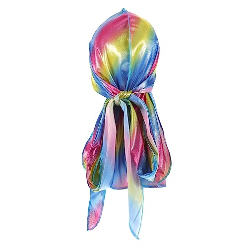 AUTSUPPL Stil Piratenhut Satin Seidiger Bequemes Turban-stirnband für Partybedarf von AUTSUPPL