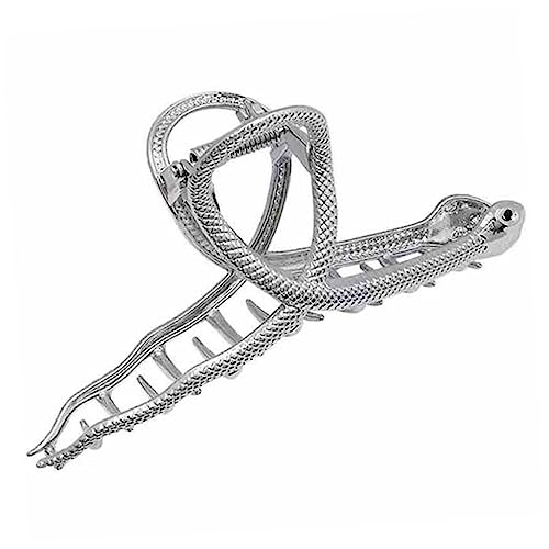 AUTSUPPL Schlangen-haarspange Eleganter Metallener Haarklips Große Kralle Für Dickes Haar Exquisites Design Für Frauen Praktisch Für Alltag Und Besondere Anlässe von AUTSUPPL