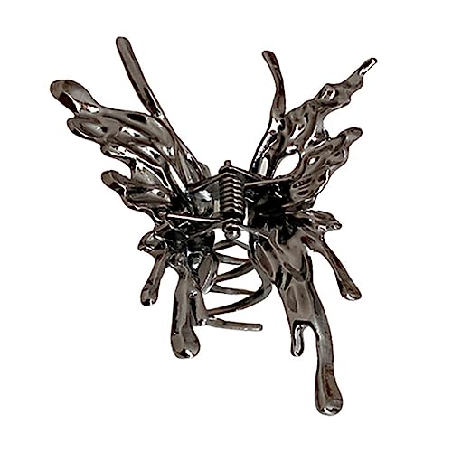 AUTSUPPL Schmetterling Haarklammer Für Damen Elegante Haarspange Aus Metall Mittelgroß Für Haartypen Rutschfest Und Dekorativ Zum Stylen Von Langen Lockigen Oder Dünnen Haaren von AUTSUPPL