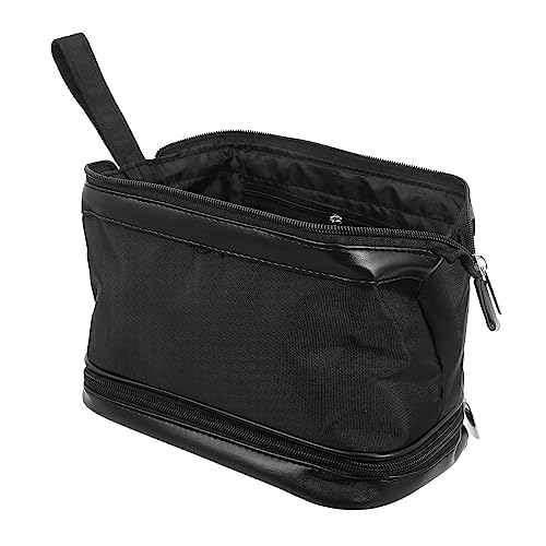 AUTSUPPL Schminktasche Aus Nylonmaterial Tragbar Und Waschbar Einfache Aufbewahrungstasche Für Reiseartikel Praktische Lagerungstasche Für Männer Mit Reißverschlussdesign Und von AUTSUPPL