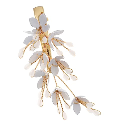 AUTSUPPL Blüten-haarclip Für Frauen Elegante Haarnadel Für Hochzeiten Partys Fotoshootings Und Alltag Vielseitiger Haarschmuck Für Mädchen Und Bräute Rutschfest Und Stabil von AUTSUPPL