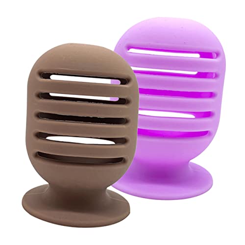 AUTSUPPL 2stücke Silikon Make-up Schwamm Tragbarer Puff Organizer Für Kosmetik Wiederverwendbarer Aufbewahrungsbehälter Für Make-up-schwämme Für Zuhause Und Reisen von AUTSUPPL