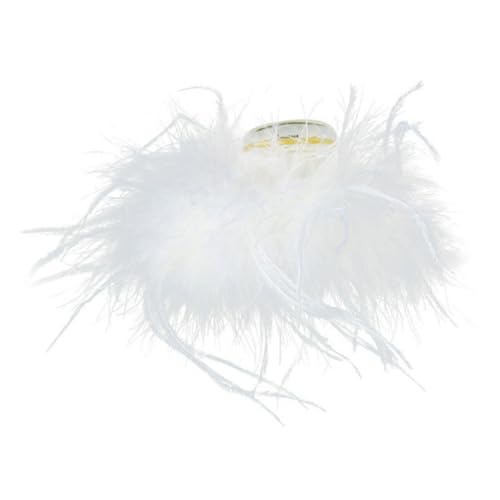 AUTSUPPL Elegante Haarspangen Für Damen Feder-haarspangen Haar-accessoire Für Kurzes Dickes Haar Modischer Haarspangen-kopfschmuck von AUTSUPPL