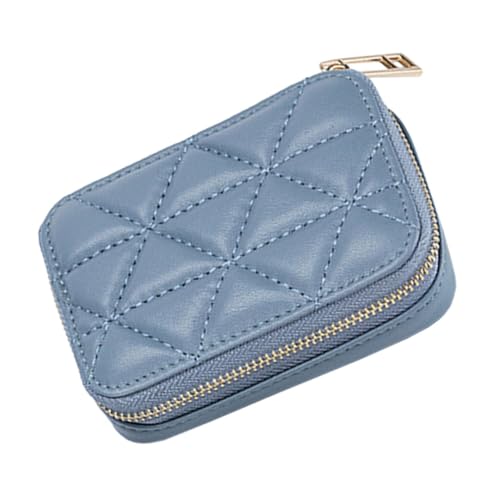 AUTSUPPL Tragbare Kosmetiktasche mit Integriertem Spiegel Kleine Lippenstift Aufbewahrungstasche für Reisen Kompakt Leicht Reißverschluss Geeignet für Wandern Camping Party Damen Makeup von AUTSUPPL