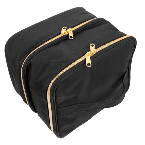 AUTSUPPL Nagellack Aufbewahrungstasche Doppelschichtiger Organizer Für Nagellack Tragetasche Für Flaschen Wasserdichtes Design Für Reisen Und Kosmetikliebhaber von AUTSUPPL