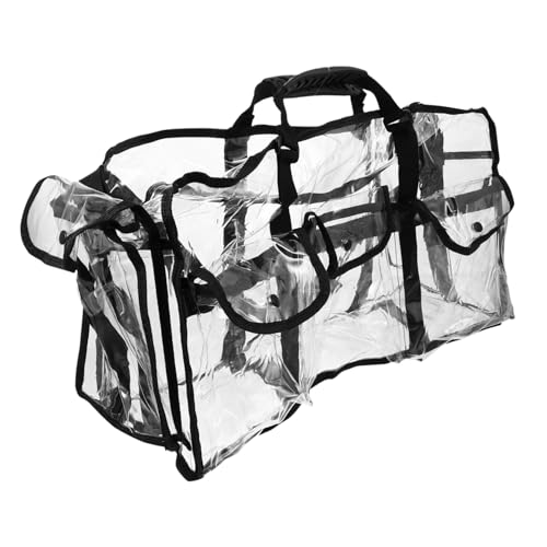 AUTSUPPL Transparente Große PVC Kosmetiktasche Langlebige Multifunktionale Outdoor Reise Aufbewahrungstasche für Damen und Herren von AUTSUPPL