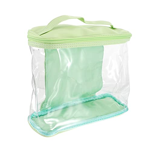 AUTSUPPL Wasserdichter Kosmetischer Aufbewahrungsbeutel Transparente Reise-toilettenartikel-Tasche Für Damen Für Make-up Und Pflegeprodukte Tragbar Und Praktisch Für Unterwegs von AUTSUPPL