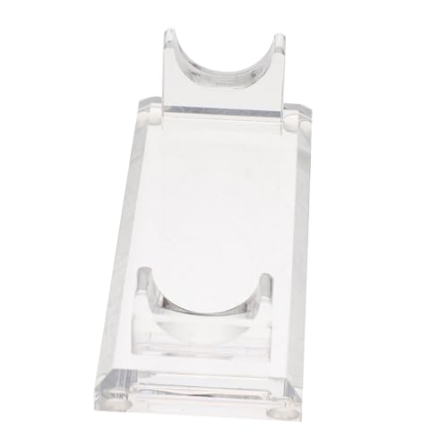 AUTSUPPL Transparentes Acryl Display Regal mit Stabilem Sockel Multifunktionaler Eyebrow Pen Halter und Makeup Organizer Moderner Desktop Aufbewahrungsständer für Tattoo Maschinen und von AUTSUPPL