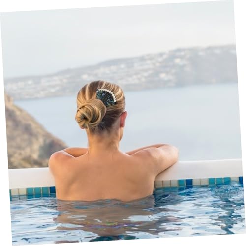 AUTSUPPL U förmige Haarnadel aus Acryl mit Muscheloptik Vintage Haargabel für Hochsteckfrisuren Eleganter Retro stil Robustes Material Modisches Haarstyling zubehör für Frauen und Mädchen von AUTSUPPL