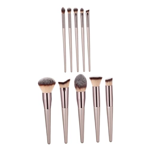 AUTSUPPL 10stücke Teiliges Professionelles Kosmetikpinselset Make-up-werkzeuge Für Foundation Concealer Puder Und Lidschatten Langlebige Nylonhaare Einfach Zu Reinigen Für Präzise AUTSUPPL 10stücke Teiliges Professionelles Kosmetikpinselset Make-up-werkzeuge Für Foundation Concealer Puder Und Lidschatten Langlebige Nylonhaare Einfach Zu Reinigen Für Präzise von AUTSUPPL