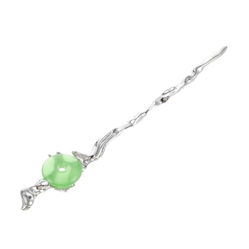 AUTSUPPL Vintage Chinesische Haarstäbchen aus Langlebiger Zinklegierung und Acryl Elegante Haarnadel für Damen Geeignet für Dutt und Traditionelles Haarstyling als Haarschmuck für Mädchen von AUTSUPPL
