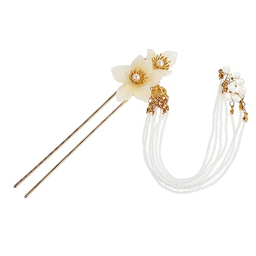 AUTSUPPL Tassel Haarnadel Blumenmotiv Antiker Haarschmuck Für Damen Vintage Haarklammer Für Hochzeiten Besondere Anlässe Und Tägliches Styling von AUTSUPPL