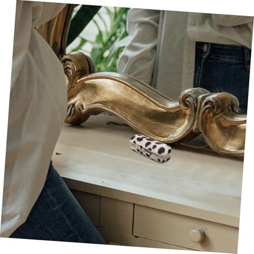 AUTSUPPL Vintage Lippenstift etui mit Spiegel Retro Kosmetik Organizer aus Robustem Eisen und Samt Faltbarer Lippenstift Halter für Handtasche Tragbarer Make up Aufbewahrungsbox für Frauen von AUTSUPPL