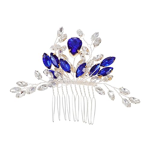 AUTSUPPL Bridal Hair Comb Mit Strass Elegantes Haarschmuck Für Hochzeiten Und Feiern Perfektes Accessoire Für Bräute Brautjungfern Und Fotografie von AUTSUPPL