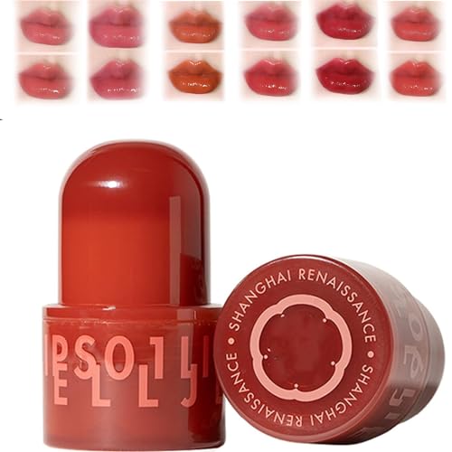 Hezhuang Lip Jelly, Hezhuang Jelly Lip Gloss, He Zhuang Lip Jelly, Hezhuang Jelly Hydrating Lip Gloss, Hezhuang Tinted Hydrating Lip Gloss, Long Lasting Jelly Texture Moisturising Lipstick (6pcs) von AUWIRUG