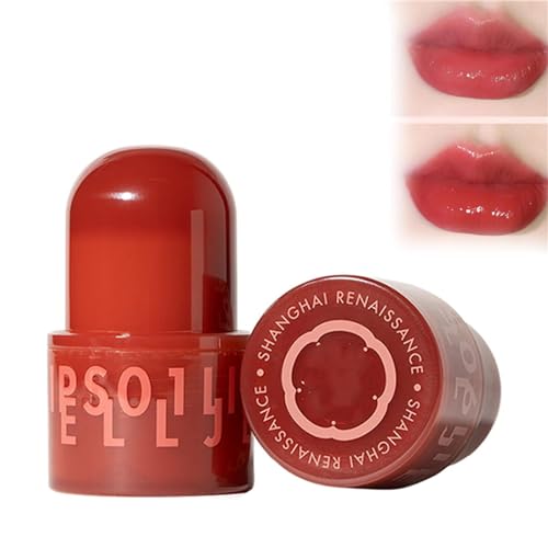 Hezhuang Lip Jelly, Hezhuang Lip Gloss, He Zhuang Lip Jelly, Hezhuang Jelly Hydrating Lip Gloss, Jelly Lip Gloss, Long Lasting Jelly Texture Moisturising Lipstick (4#) von AUWIRUG