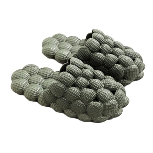 AUXDIQ Badeschuhe Damen Herren Pantoffeln Badelatschen Rutschfeste Hausschuhe Strand Sandale Sommer Pantoletten Badeschlappen, Oliv, 40/41 EU AUXDIQ Badeschuhe Damen Herren Pantoffeln Badelatschen Rutschfeste Hausschuhe Strand Sandale Sommer Pantoletten Badeschlappen, Oliv, 40/41 EU von AUXDIQ