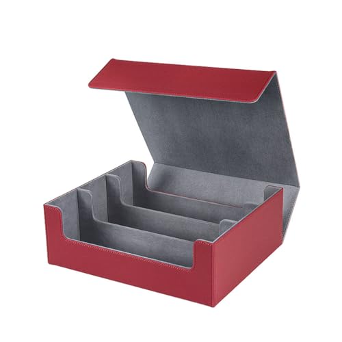 AUklOPVZZ Magnetischer Karten Organizer für Visitenkarten. Bleiben Sie organisiert. Visitenkartenhalter. PU Magnetkartenboxen. Visitenkartenetui, Stil 4 von AUklOPVZZ