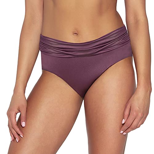 AVA Dame Bikinihose Slip Unterteil Sommer Badeanzug Bademode Strandmode SF-168/3/1, Violett,S von AVA