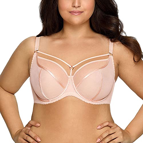 AVA Dame Soft-BH Netz Streifen Musterlos Träger Glänzend 1923 Protea, Beige,70C AVA Dame Soft-BH Netz Streifen Musterlos Träger Glänzend 1923 Protea, Beige,70C von AVA