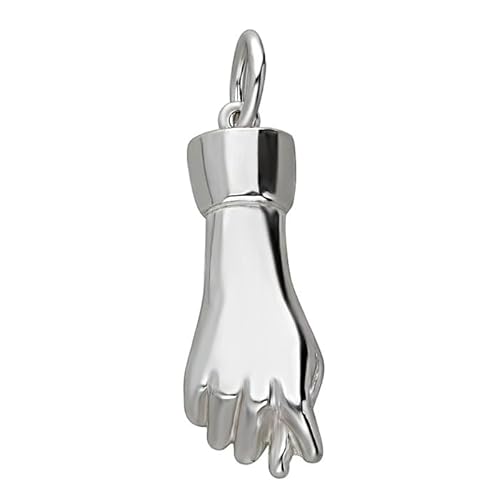 AVANCY Anhänger Sterling-Silber 925M, Hand Faust Higa, 22 x 8 mm, glatt, Amulett., Mano Puño Higa Amuleto, Sterling-Silber, 925er Sterlingsilber AVANCY Anhänger Sterling-Silber 925M, Hand Faust Higa, 22 x 8 mm, glatt, Amulett., Mano Puño Higa Amuleto, Sterling-Silber, 925er Sterlingsilber von AVANCY