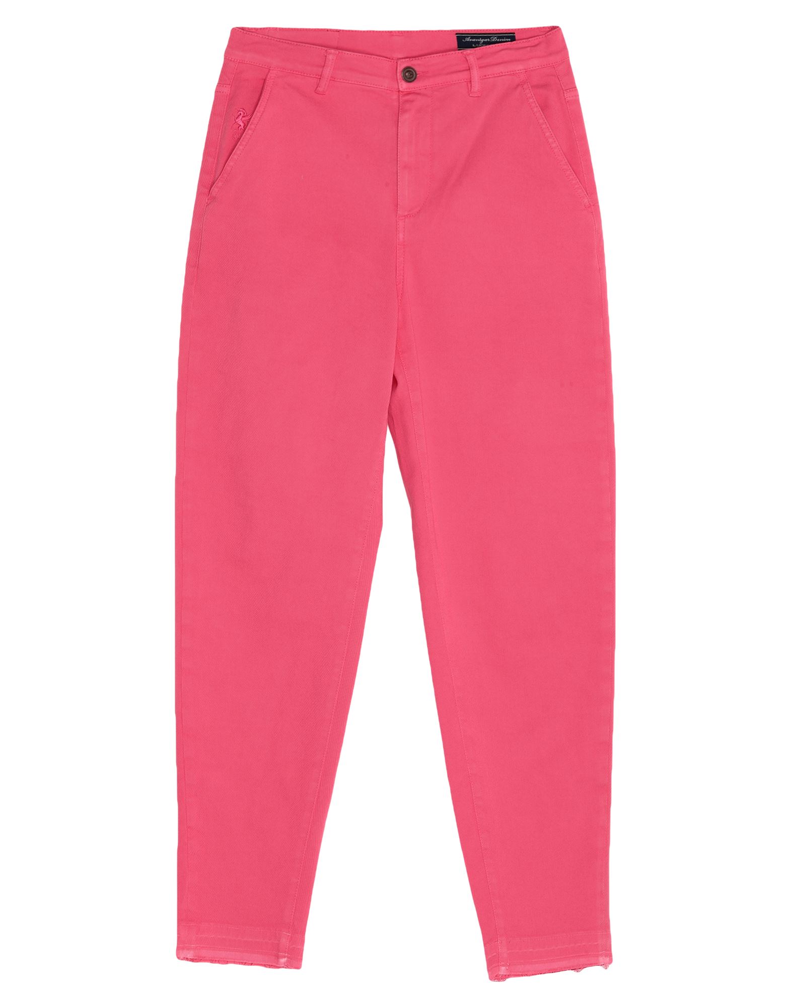 AVANTGAR DENIM by EUROPEAN CULTURE Hose Damen Fuchsia von AVANTGAR DENIM by EUROPEAN CULTURE