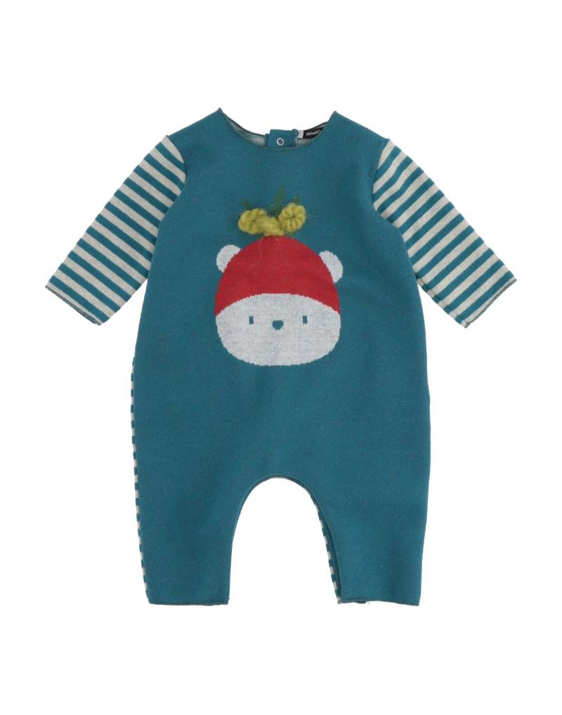 AVENTIQUATTRORE Babystrampler & -latzhosen Kinder Aquamarin von AVENTIQUATTRORE