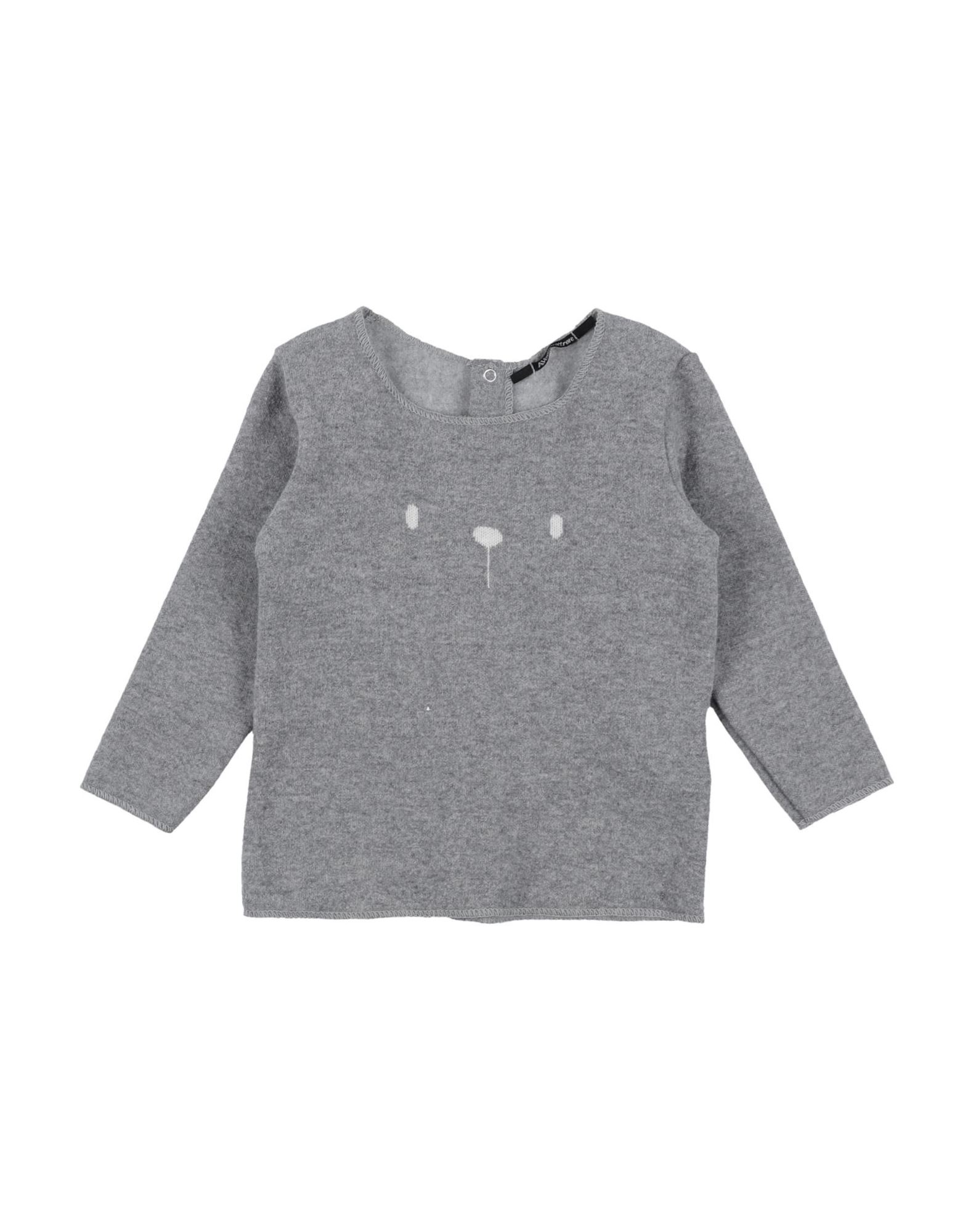 AVENTIQUATTRORE Pullover Kinder Grau von AVENTIQUATTRORE