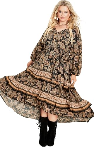 AVEOLOGY Damen Übergröße Maxi Amahle in Foreverbrd, Größe 42 Kleid, 44 Mehr AVEOLOGY Damen Übergröße Maxi Amahle in Foreverbrd, Größe 42 Kleid, 44 Mehr von AVEOLOGY