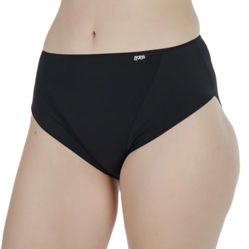 AVET 3244 Basic Slip mit hoher Taille, Schwarz M von AVET