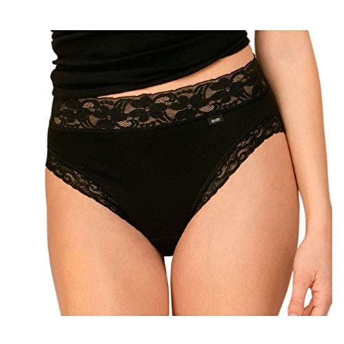 AVET 6tlg. Set Damenslips schwarz L von AVET