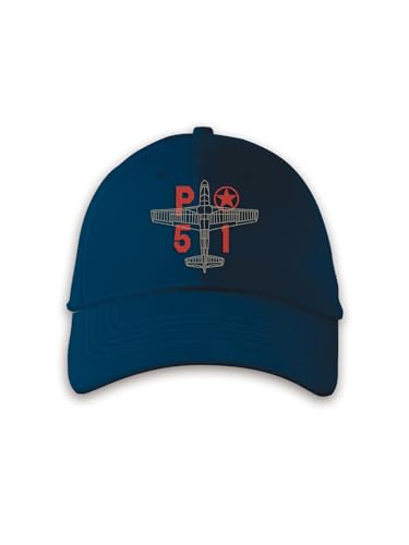 AVI-8 P-51 Mustang Herren-Armbanduhr mit Lederband AV-CAP-P5102, Covert Black von AVI-8