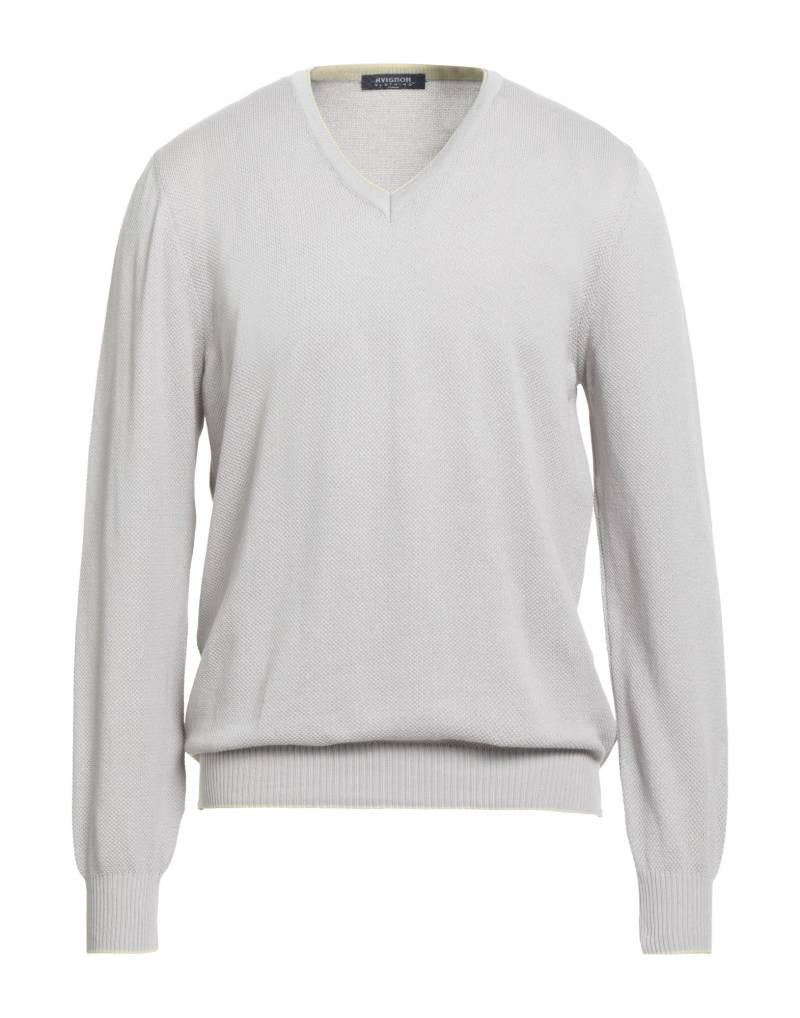 AVIGNON Pullover Herren Hellgrau von AVIGNON