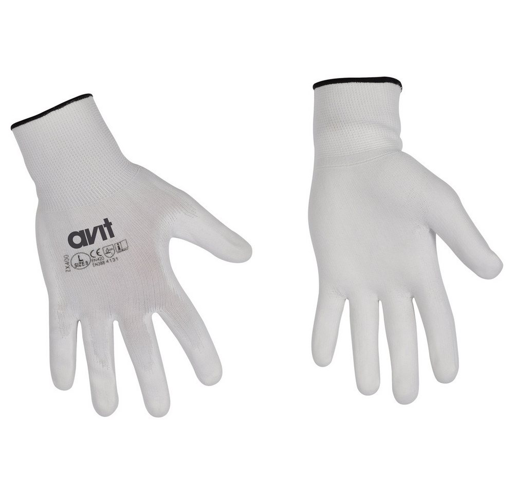 AVIT Arbeitshandschuhe AVIT AV13075 Nylon Arbeitshandschuh Größe (Handschuhe): 10, XL EN 397 von AVIT