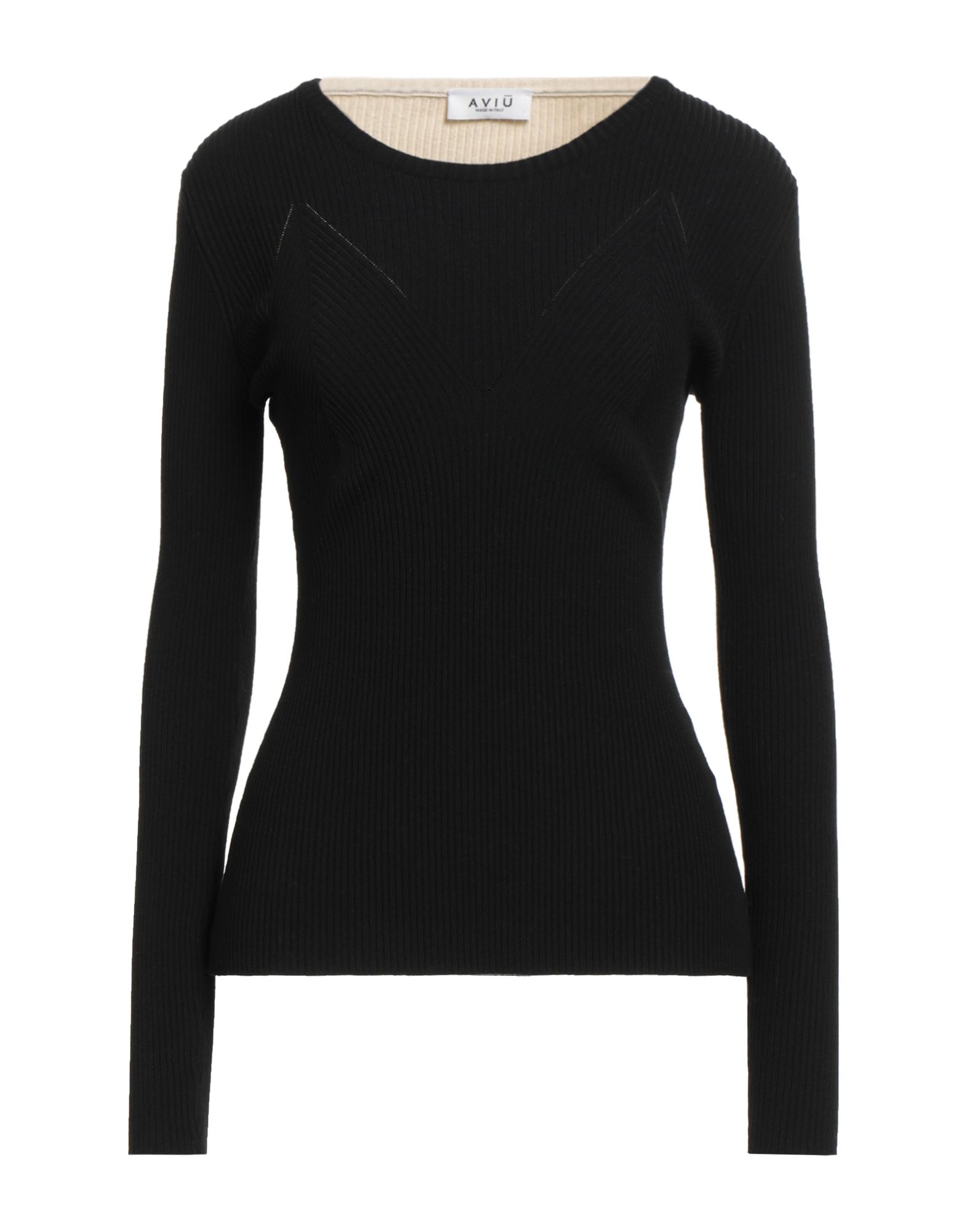 AVIÙ Pullover Damen Schwarz von AVIÙ