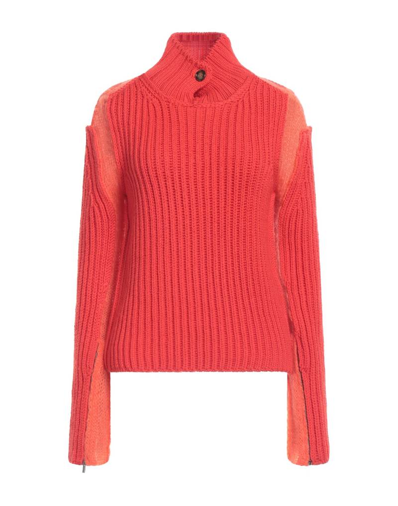 AVIÙ Rollkragenpullover Damen Orange von AVIÙ