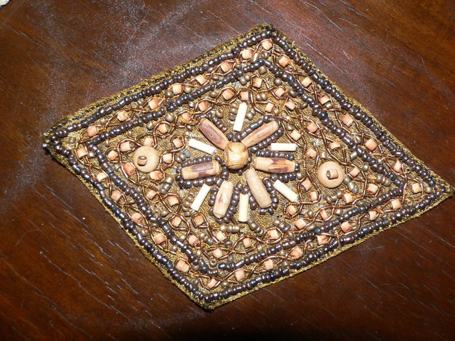 1920 Perlen Diamantförmige Applikation 5 X 3, 5 Zoll von AVIVB