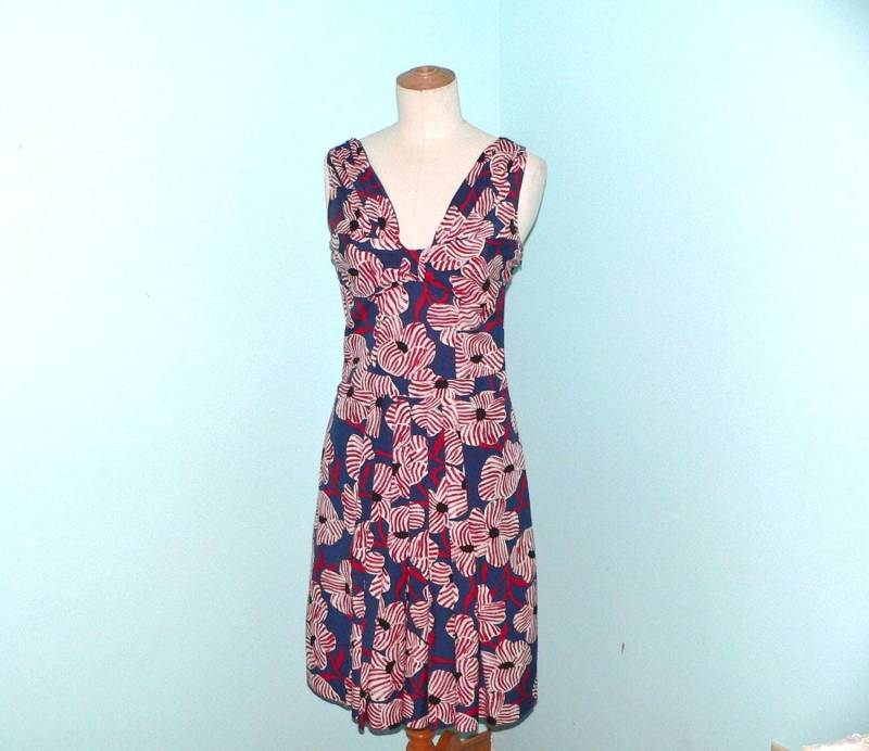 Vintage Moschino Billig Und Schick Sommer Kleid, 20Er Jahre Inspiriert von AVIVB