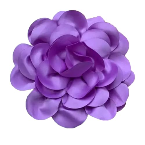 AVKGCZ Elegante Satins Blumenanlagen Pin Schmuck Corsage Raffinierte Schwarze Reversnadel Für Hochzeiten Und Business Wear Revers Pin Für Formelle Veranstaltung von AVKGCZ