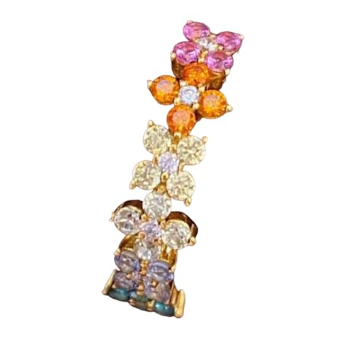 AVKGCZ Elegante Verstellbare Ringe Hochzeit Vier Blatt Gras Dating Offener Finger Für Frau Und Mann Vier Blattgras Diamonds Schmuck Schmuck von AVKGCZ