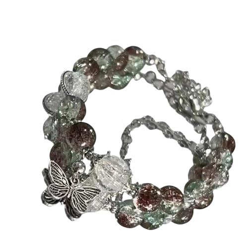 AVKGCZ Elegantes Schmetterlingsarmband Modedekoration Für Frauen Und Mädchen Tragbares Accessoire Für Partys Vorräte Und Datteln Schmetterlingsarmband von AVKGCZ