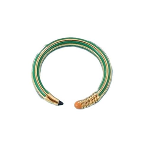 AVKGCZ Multifunktional Cartoon Bleistift Offene Ringe Verstellbares Fingerband Mode Accessoire Für Schüler Und Kreative Individualität Individualität Präsentation von AVKGCZ