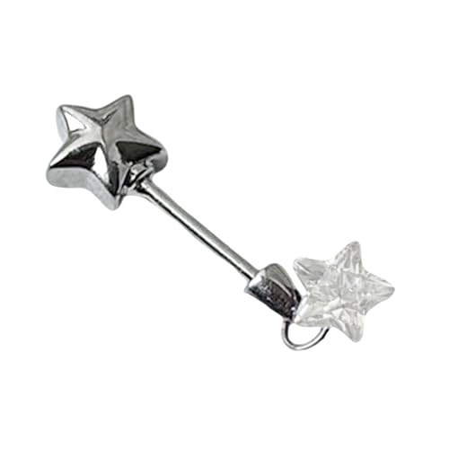 Eleganter Star Zauberstab Zirkonia Studs Stylish Star Zauberstabohrringe Schmuck Mit Zirkon Für Lässige Und Formelle Anlässe Einzigartige Mode Ohr Accessoires von AVKGCZ