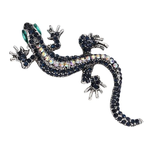 Retro Reptilian Brosche Modische Legierung Legierungen Design Unisex Vintage Jewelry Für Mantelkleid Hutzubehör Geschenk Stilvoller Reptilienmotiv Brosche von AVKGCZ