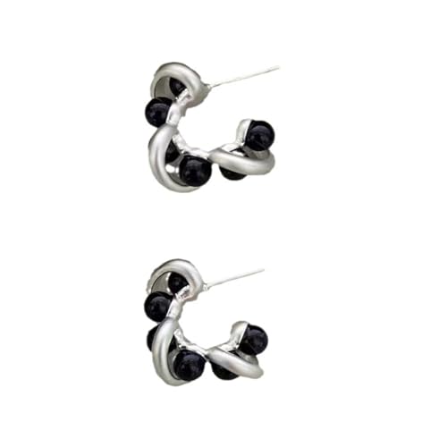 Retro Round C Formohrringe Mit Moderner Mode Verdrehen Komfortable Und Robuste Materialien Für Trendige Frauen Täglich Verwenden Vintage Hoops Ohrringe von AVKGCZ