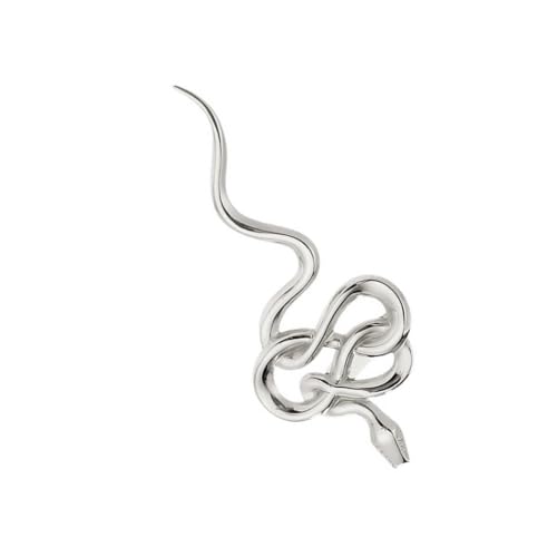 Stylish Gold Snake Pin Craft Von Robusten Stahlmaterialien Tragbares Accessoire Zum Hinzufügen Eines Eleganten Charme von AVKGCZ