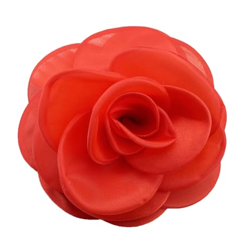Tragbarer Stoff Blumenbrosch Accessoire Schöne Blumen Lupe Dekoration Eleganter Brosche Stecknadel Für Jubiläumsgeschenk Schöne Brustzubehör von AVKGCZ