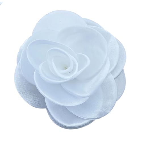 Tragbarer Stoff Blumenbrosch Accessoire Schöne Blumen Lupe Dekoration Eleganter Brosche Stecknadel Für Jubiläumsgeschenk Schöne Brustzubehör von AVKGCZ