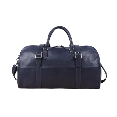 AVLUZ Leder-Reisetasche, Sport-Sporttasche, multifunktionale Retro-Gepäcktasche, wasserdichte Weekender-Übernachttasche for Männer und Frauen (Color : F) von AVLUZ