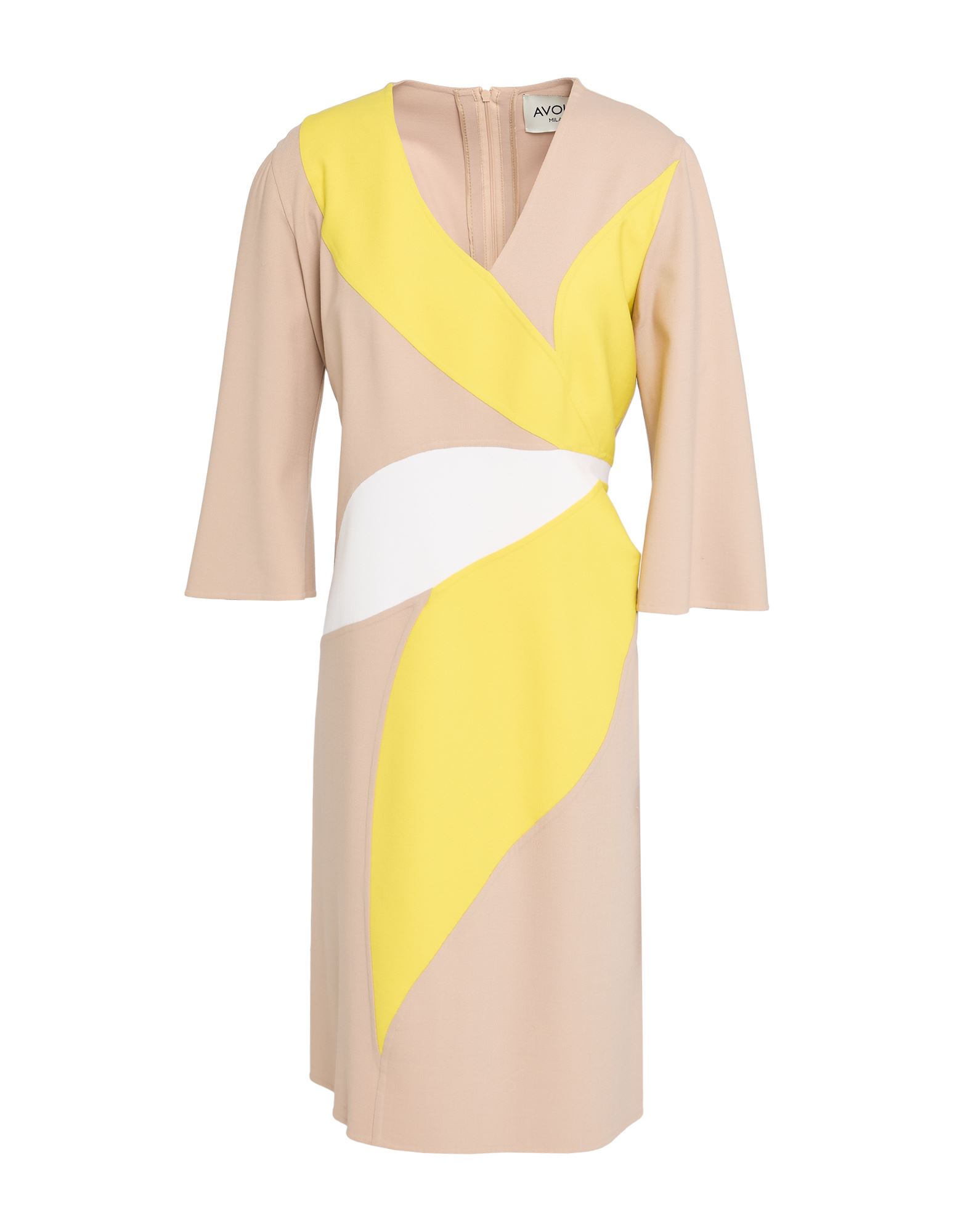 AVOLIO Milano Midi-kleid Damen Sand von AVOLIO Milano